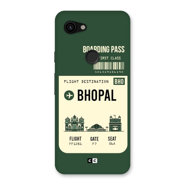 Bhopal Boarding Pass Back Case for Google Pixel 3a