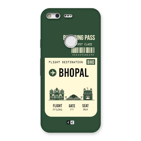 Bhopal Boarding Pass Back Case for Google Pixel XL