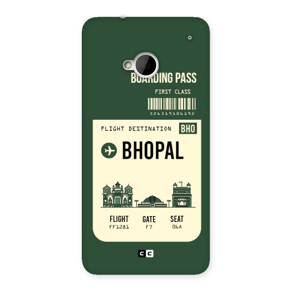 Bhopal Boarding Pass Back Case for HTC One M7