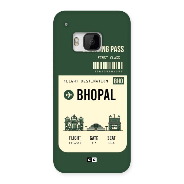 Bhopal Boarding Pass Back Case for HTC One M9