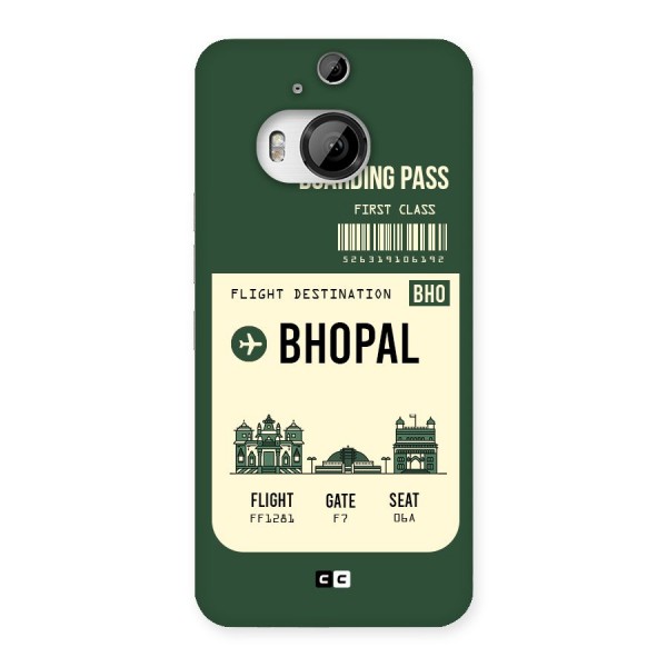 Bhopal Boarding Pass Back Case for HTC One M9 Plus