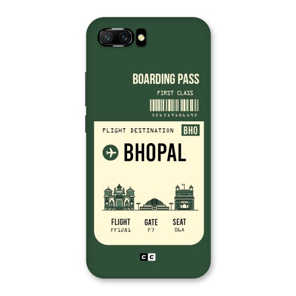 Bhopal Boarding Pass Back Case for Honor 10