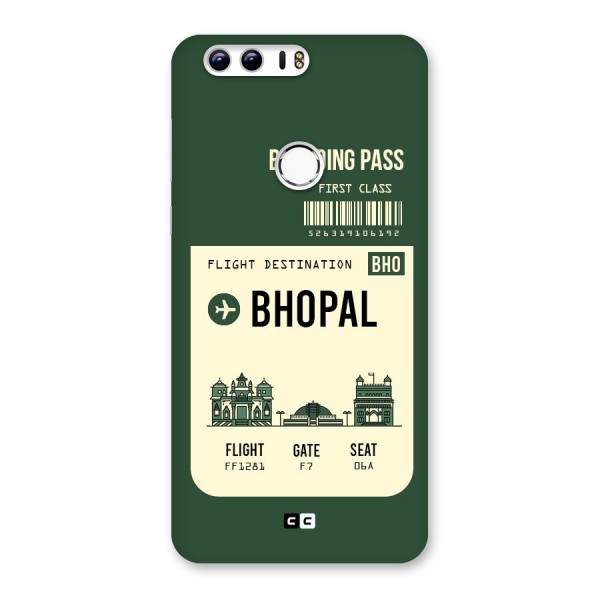 Bhopal Boarding Pass Back Case for Honor 8