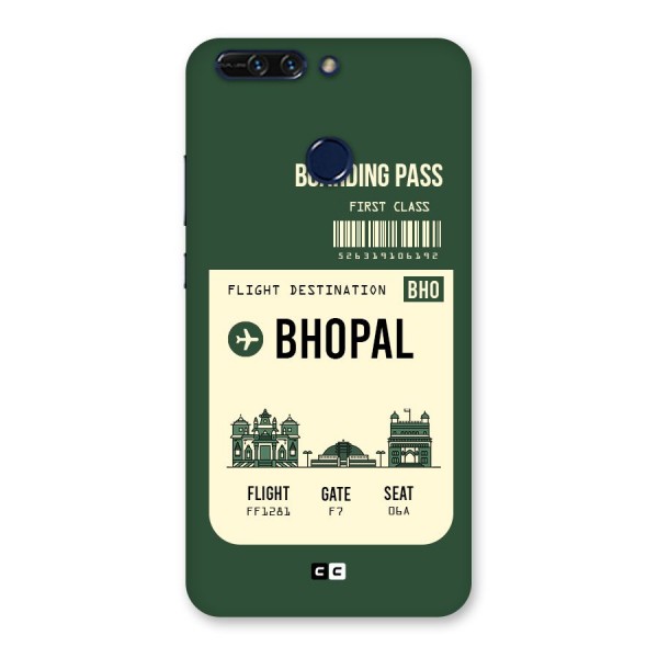 Bhopal Boarding Pass Back Case for Honor 8 Pro