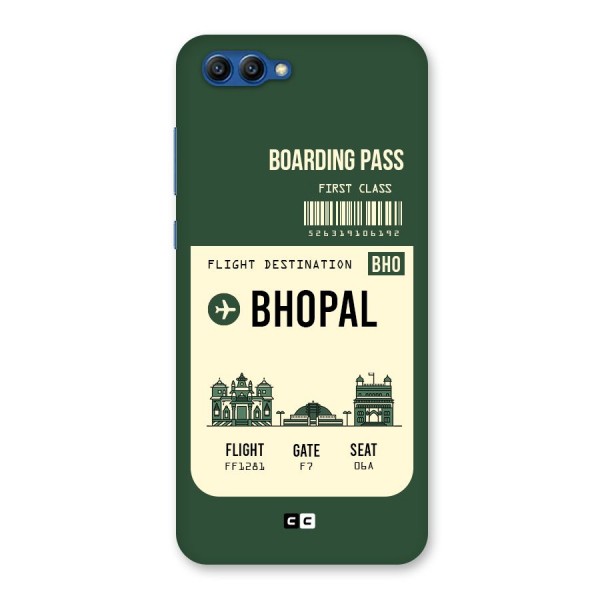 Bhopal Boarding Pass Back Case for Honor View 10