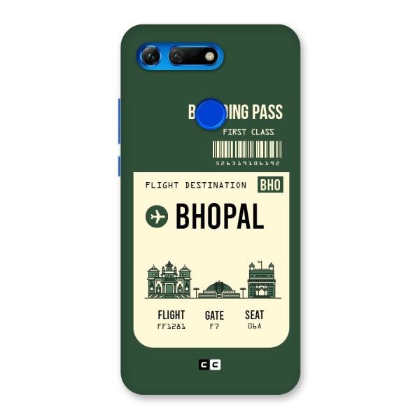 Bhopal Boarding Pass Back Case for Honor View 20
