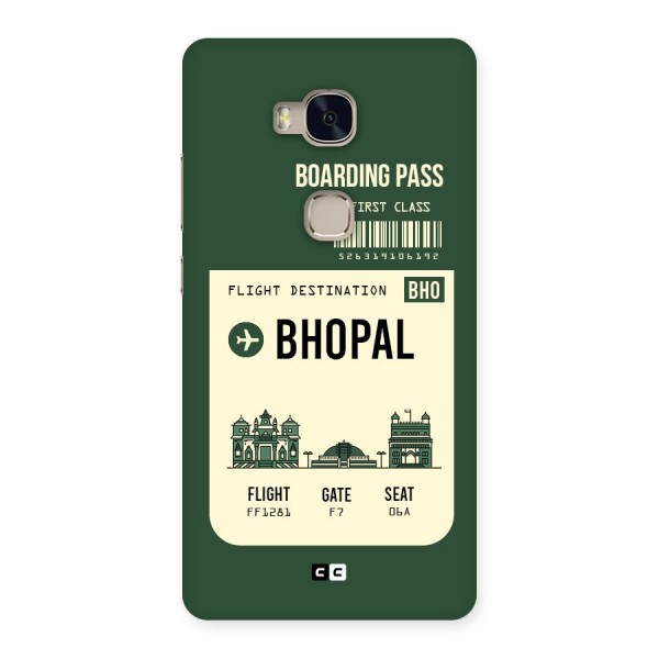 Bhopal Boarding Pass Back Case for Huawei Honor 5X