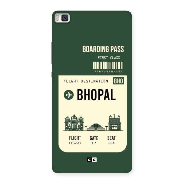 Bhopal Boarding Pass Back Case for Huawei P8