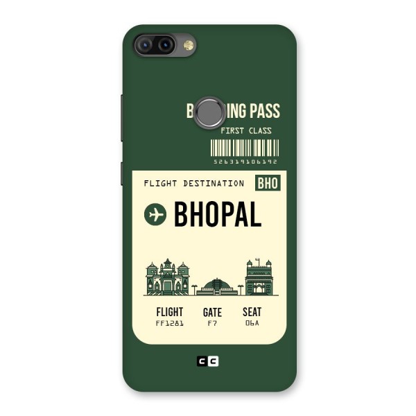 Bhopal Boarding Pass Back Case for Infinix Hot 6 Pro