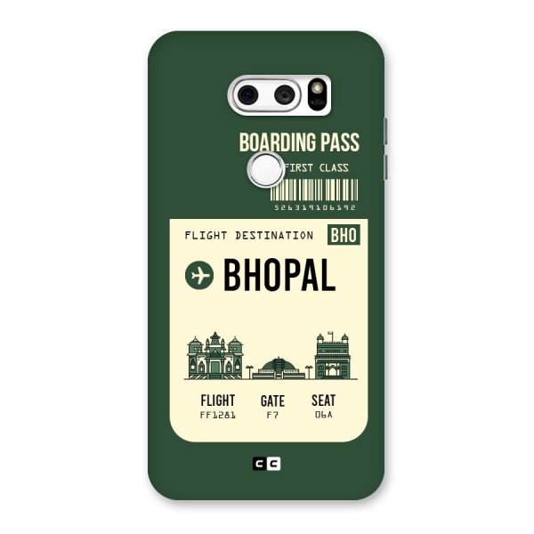 Bhopal Boarding Pass Back Case for LG V30