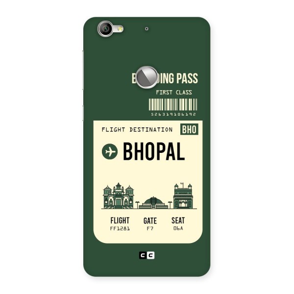 Bhopal Boarding Pass Back Case for LeTV Le 1s