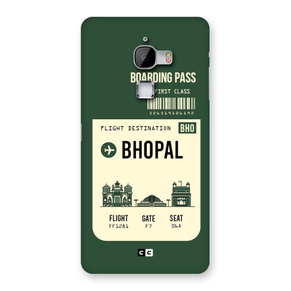 Bhopal Boarding Pass Back Case for LeTv Le Max