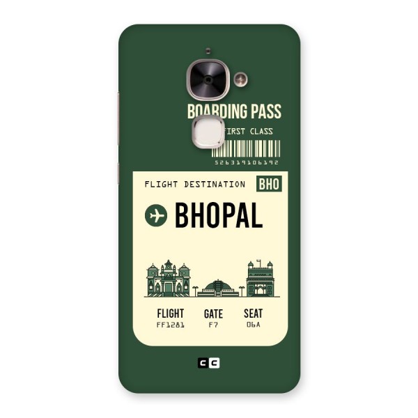 Bhopal Boarding Pass Back Case for Le 2