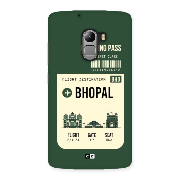 Bhopal Boarding Pass Back Case for Lenovo K4 Note