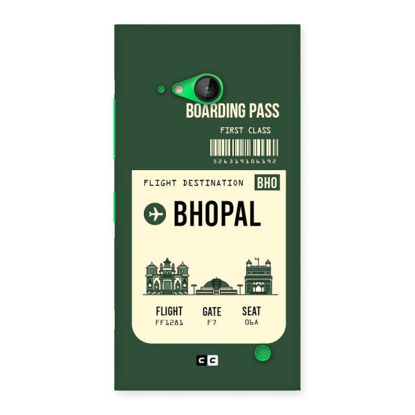 Bhopal Boarding Pass Back Case for Lumia 730