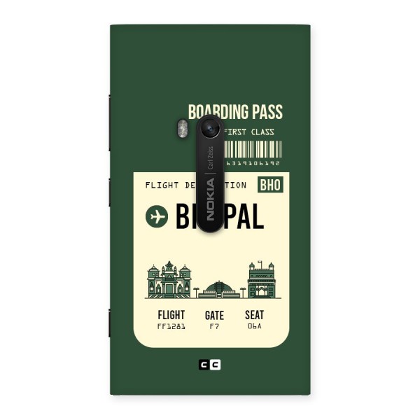 Bhopal Boarding Pass Back Case for Lumia 920