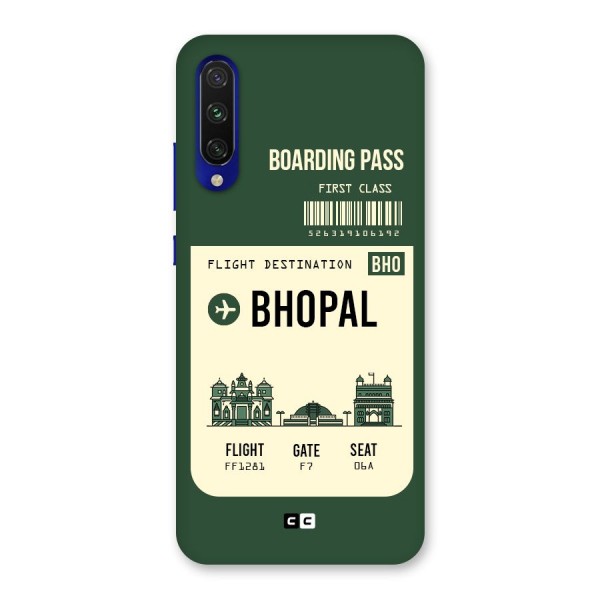 Bhopal Boarding Pass Back Case for Mi A3