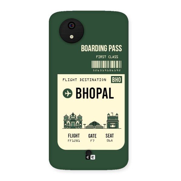 Bhopal Boarding Pass Back Case for Micromax Canvas A1