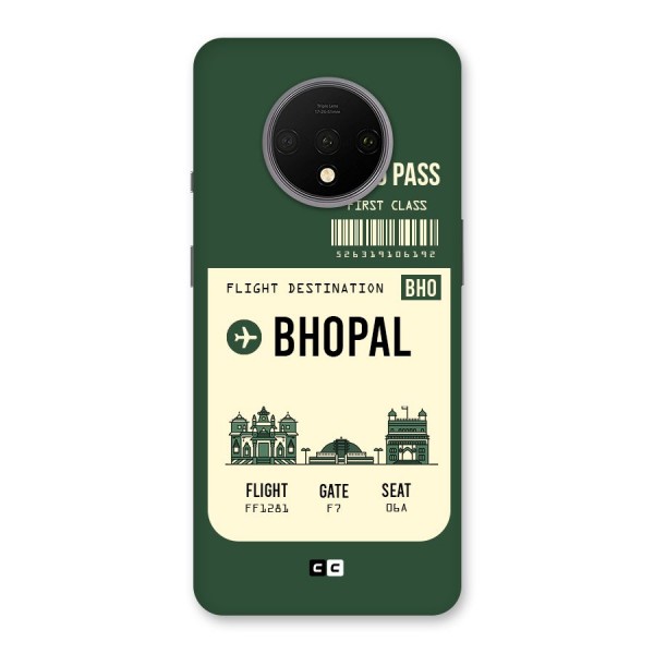 Bhopal Boarding Pass Back Case for OnePlus 7T