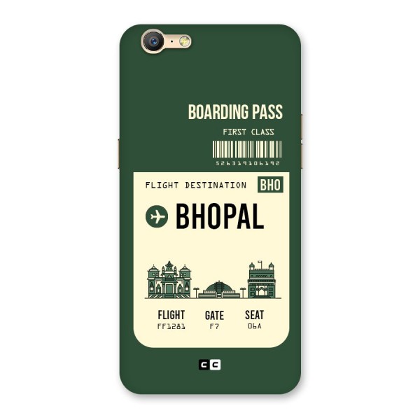 Bhopal Boarding Pass Back Case for Oppo A39