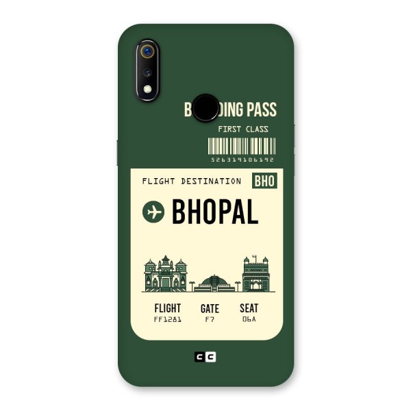 Bhopal Boarding Pass Back Case for Realme 3