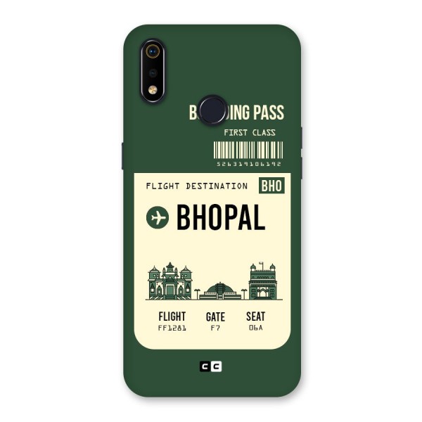 Bhopal Boarding Pass Back Case for Realme 3i