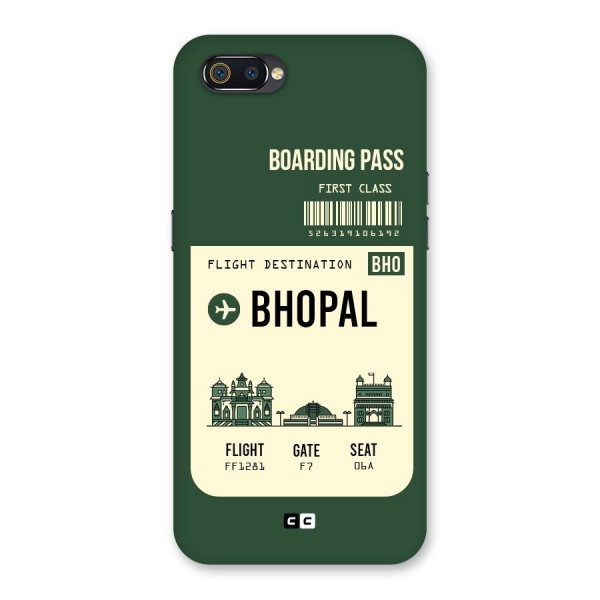 Bhopal Boarding Pass Back Case for Realme C2