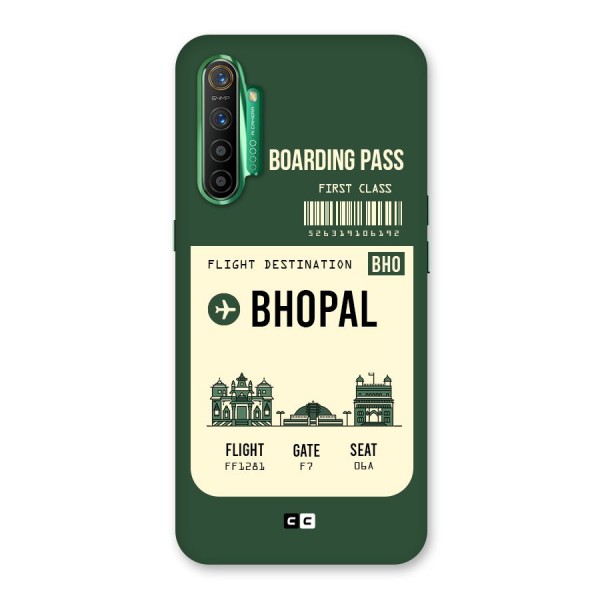 Bhopal Boarding Pass Back Case for Realme X2