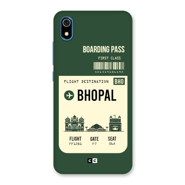 Bhopal Boarding Pass Back Case for Redmi 7A