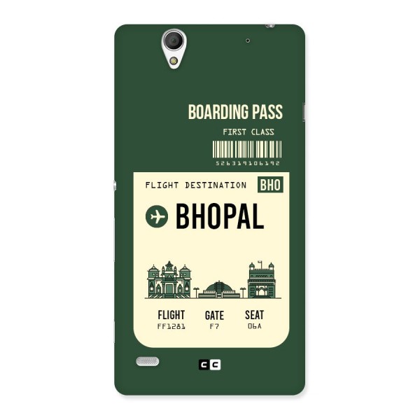 Bhopal Boarding Pass Back Case for Sony Xperia C4