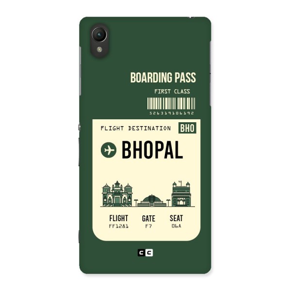 Bhopal Boarding Pass Back Case for Sony Xperia Z2
