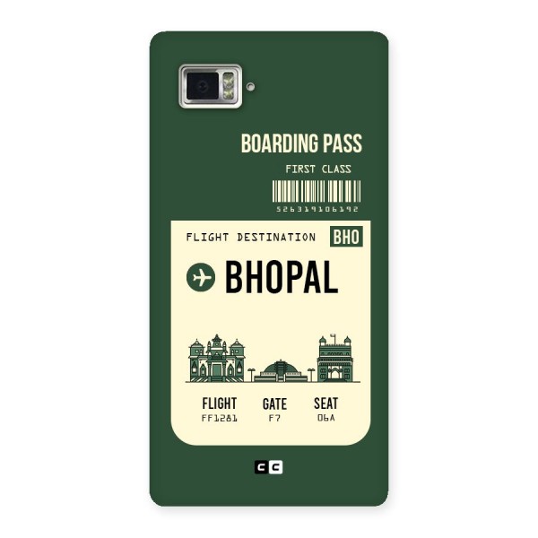 Bhopal Boarding Pass Back Case for Vibe Z2 Pro K920