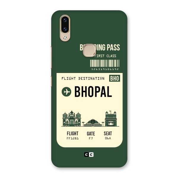 Bhopal Boarding Pass Back Case for Vivo V9 Youth