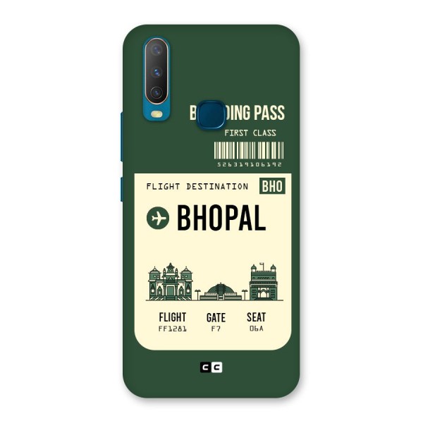 Bhopal Boarding Pass Back Case for Vivo Y17