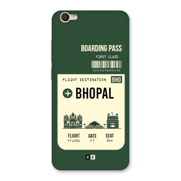 Bhopal Boarding Pass Back Case for Vivo Y67