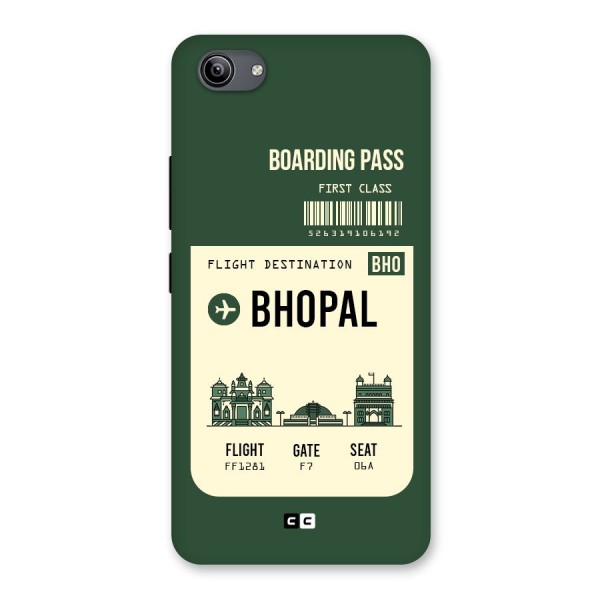 Bhopal Boarding Pass Back Case for Vivo Y81i
