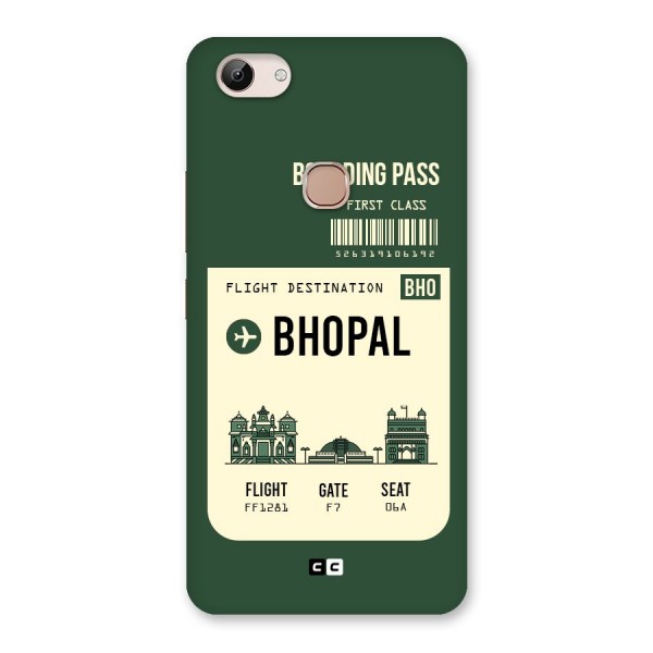 Bhopal Boarding Pass Back Case for Vivo Y83