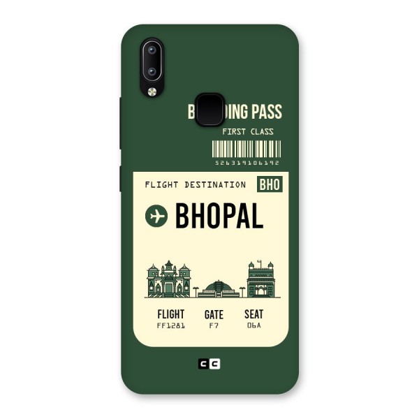 Bhopal Boarding Pass Back Case for Vivo Y93
