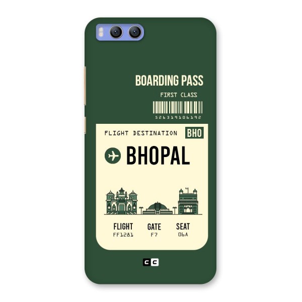 Bhopal Boarding Pass Back Case for Xiaomi Mi 6