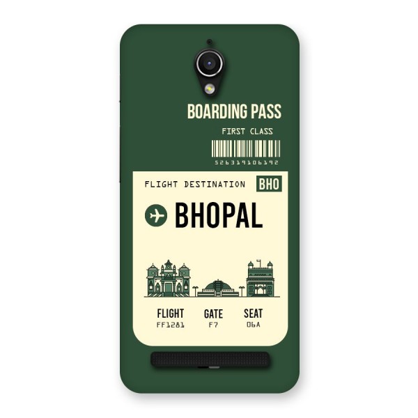 Bhopal Boarding Pass Back Case for Zenfone Go