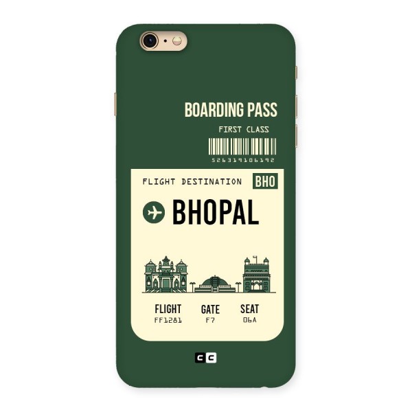 Bhopal Boarding Pass Back Case for iPhone 6 Plus 6S Plus