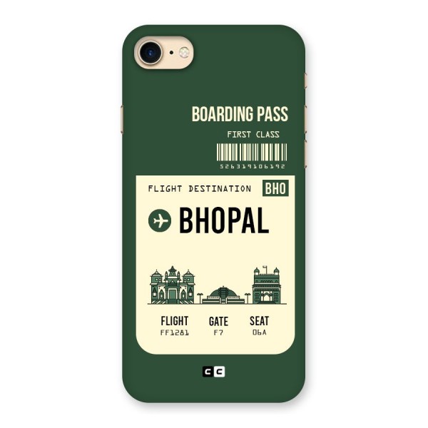 Bhopal Boarding Pass Back Case for iPhone 7