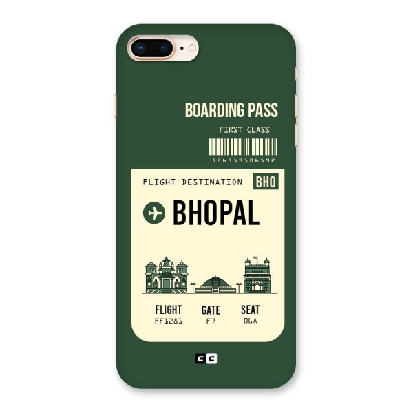 Bhopal Boarding Pass Back Case for iPhone 8 Plus
