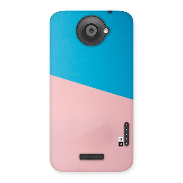 Bicolor Design Back Case for HTC One X