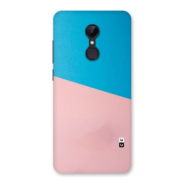 Bicolor Design Back Case for Redmi 5