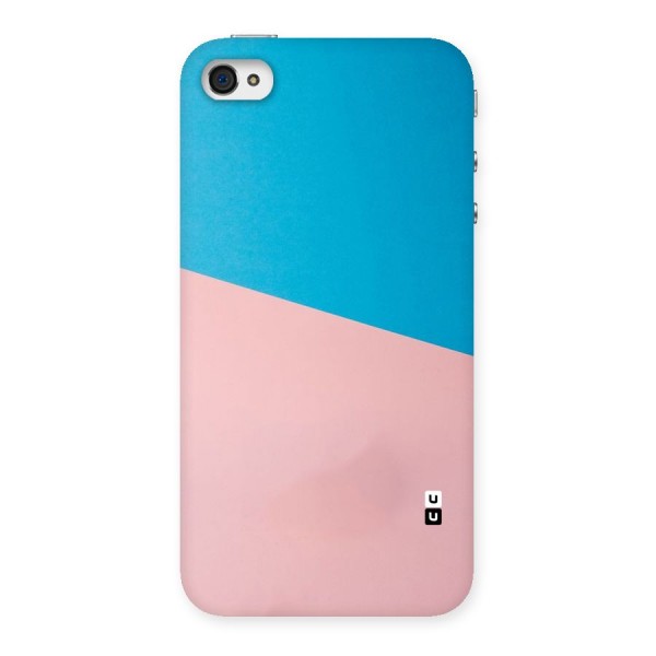 Bicolor Design Back Case for iPhone 4 4s