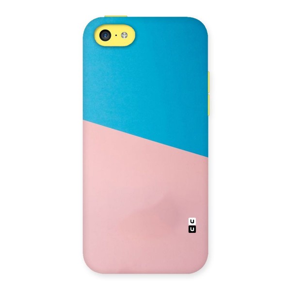 Bicolor Design Back Case for iPhone 5C