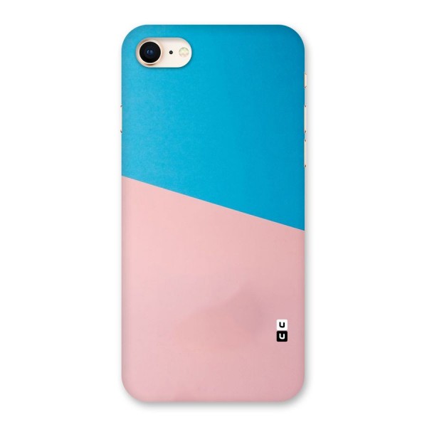 Bicolor Design Back Case for iPhone 8