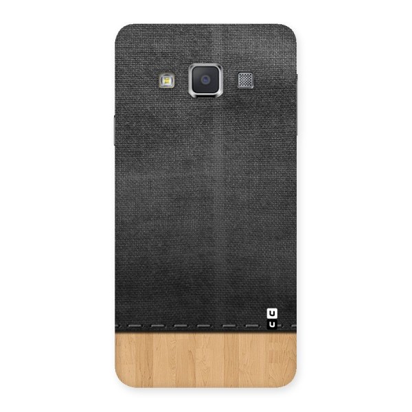 Bicolor Wood Texture Back Case for Galaxy A3