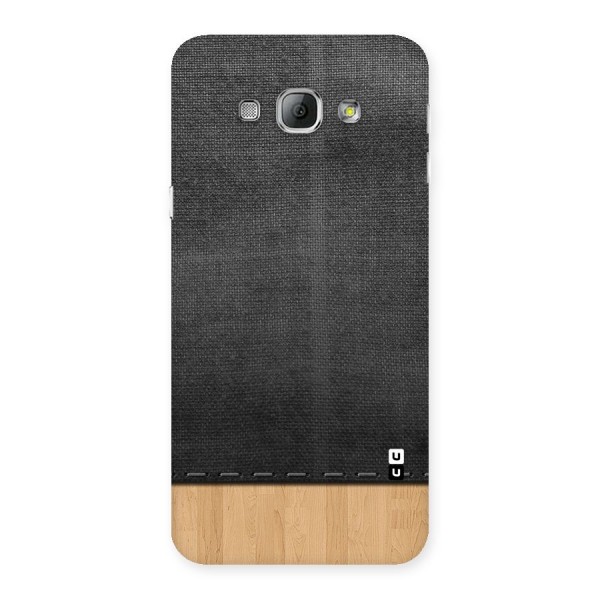 Bicolor Wood Texture Back Case for Galaxy A8